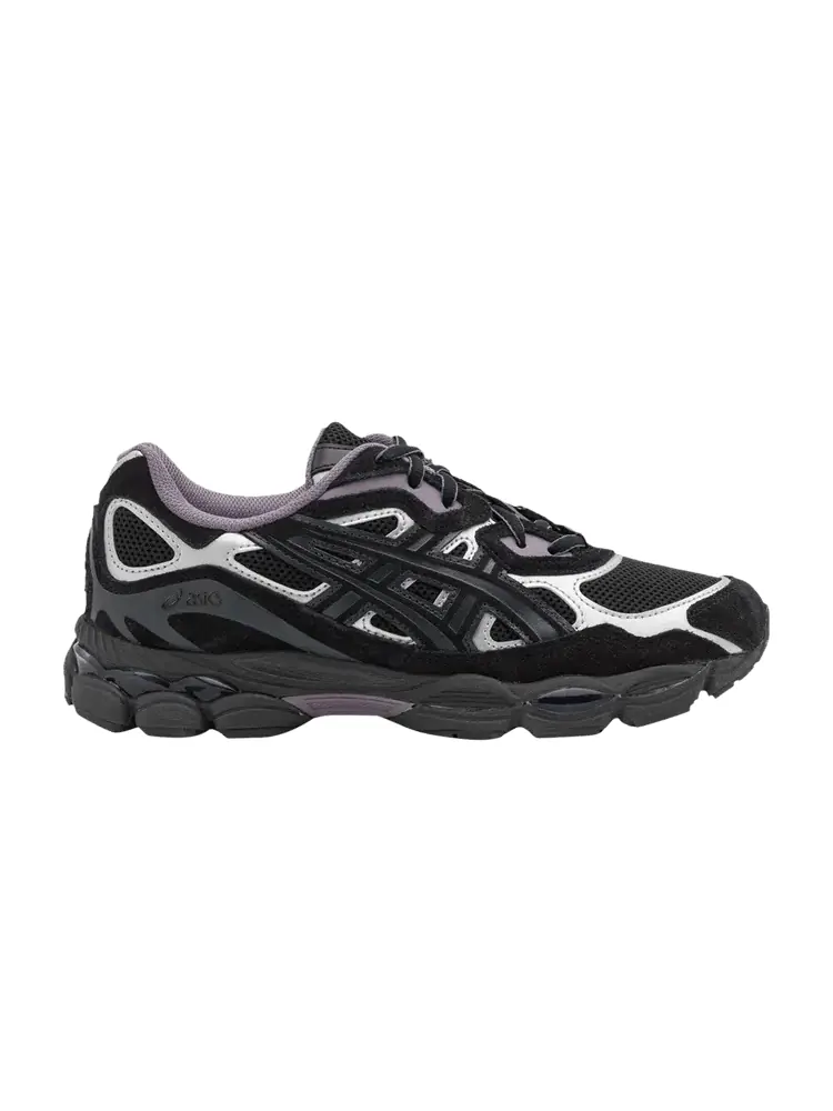 Кроссовки ASICS Gel NYC 'Black Graphite Grey Purple' — изображение 1 из 1, черный/графитовый серый