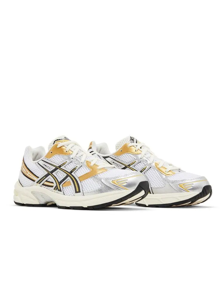 Кроссовки ASICS Gel 1130 'White Black Gold' — изображение 9 из 9, белый/черный/золотистый