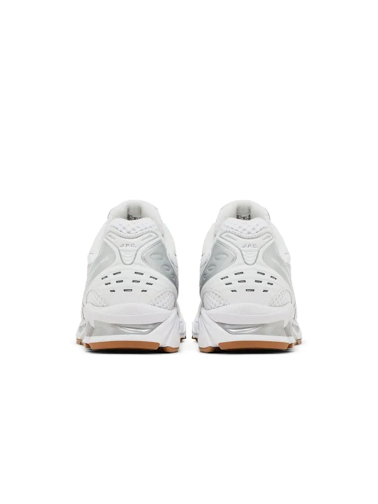 Кроссовки A.P.C. x Gel Kayano 14 'White Pure Silver' — изображение 6 из 8, белый серебристый