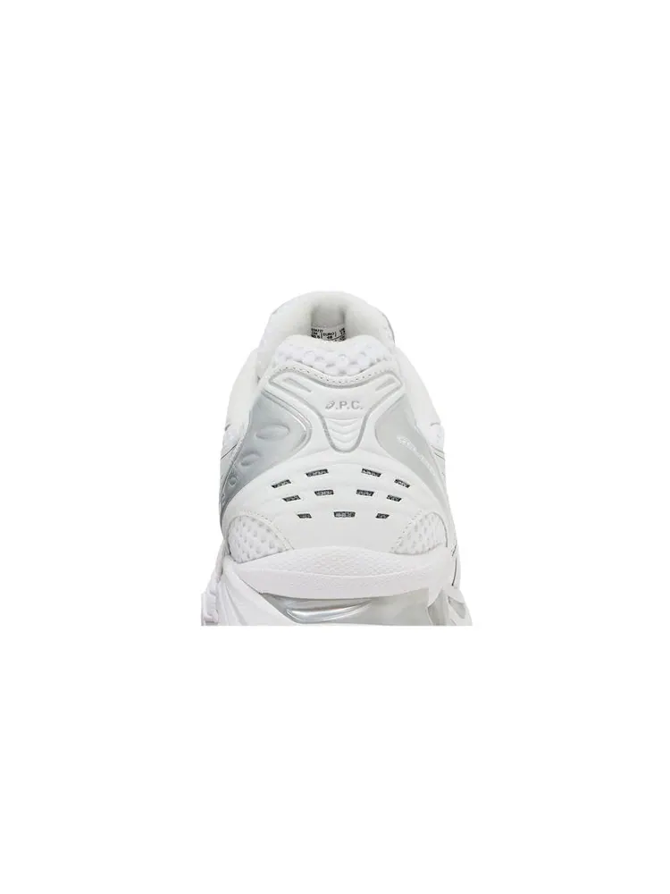 Кроссовки A.P.C. x Gel Kayano 14 'White Pure Silver' — изображение 7 из 8, белый серебристый