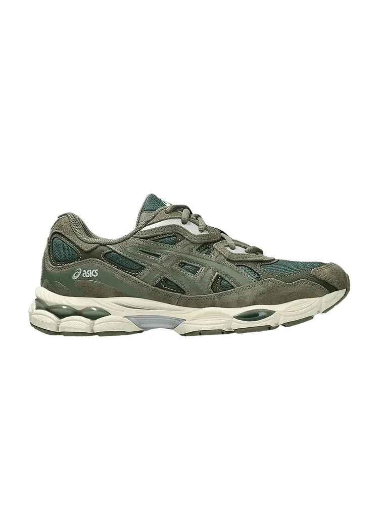 Кроссовки ASICS Gel NYC 'Grove Olive Canvas' — изображение 1 из 1, оливковый