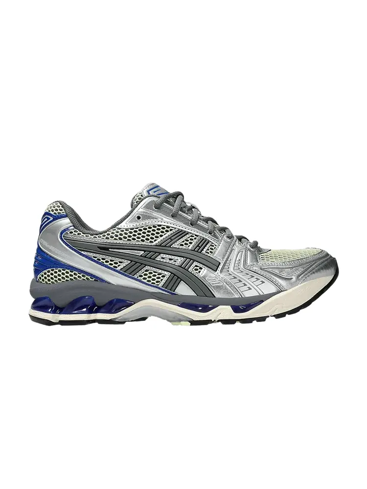 Кроссовки ASICS Gel Kayano 14 'Soft Yellow Silver Blue' — изображение 1 из 1, желтый/серебристый/синий