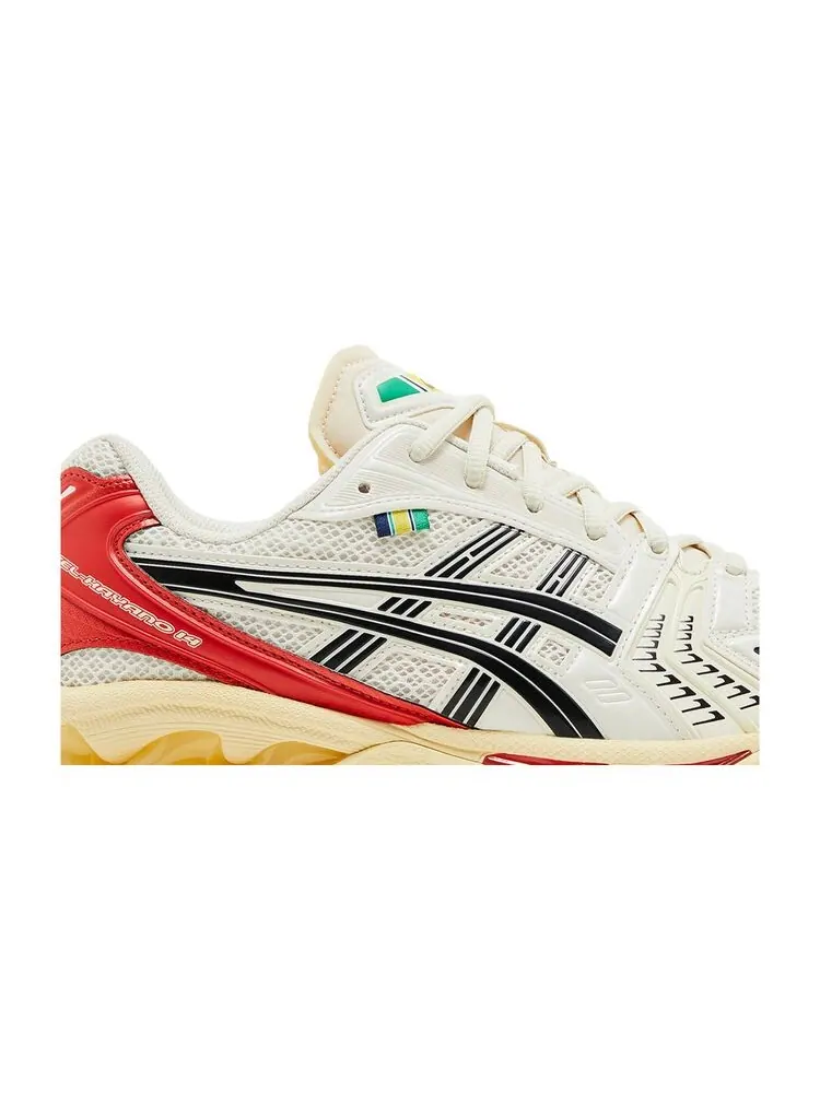 Кроссовки ASICS Ayrton Senna Institute x Gel Kayano 14 McLaren — изображение 2 из 6, кремовый