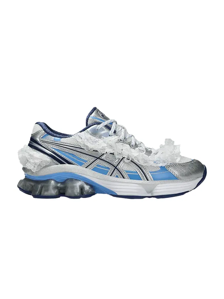 Кроссовки ASICS SHUSHU Tong x Gel Kinetic Fluent 'White Dive Blue' — изображение 1 из 1, белый/синий