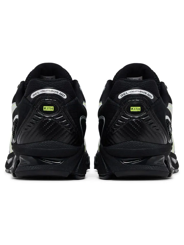Кроссовки ASICS Kith x Gel Nimbus 10.1 'Black Pure Silver' — изображение 6 из 8, черный