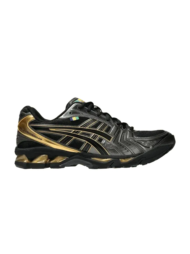 Кроссовки ASICS Ayrton Senna Institute x Gel Kayano 14 'Lotus' — изображение 1 из 1, черный/золотистый