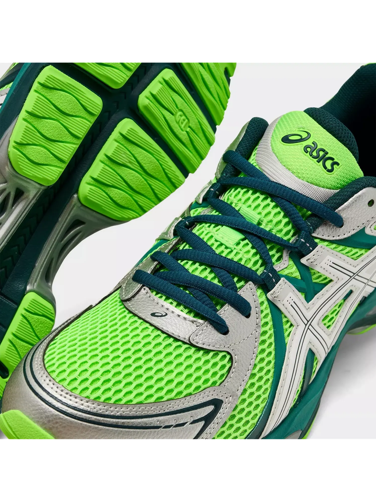 Кроссовки ASICS Gel Sekiran 'Green Gecko' — изображение 3 из 6, зеленый
