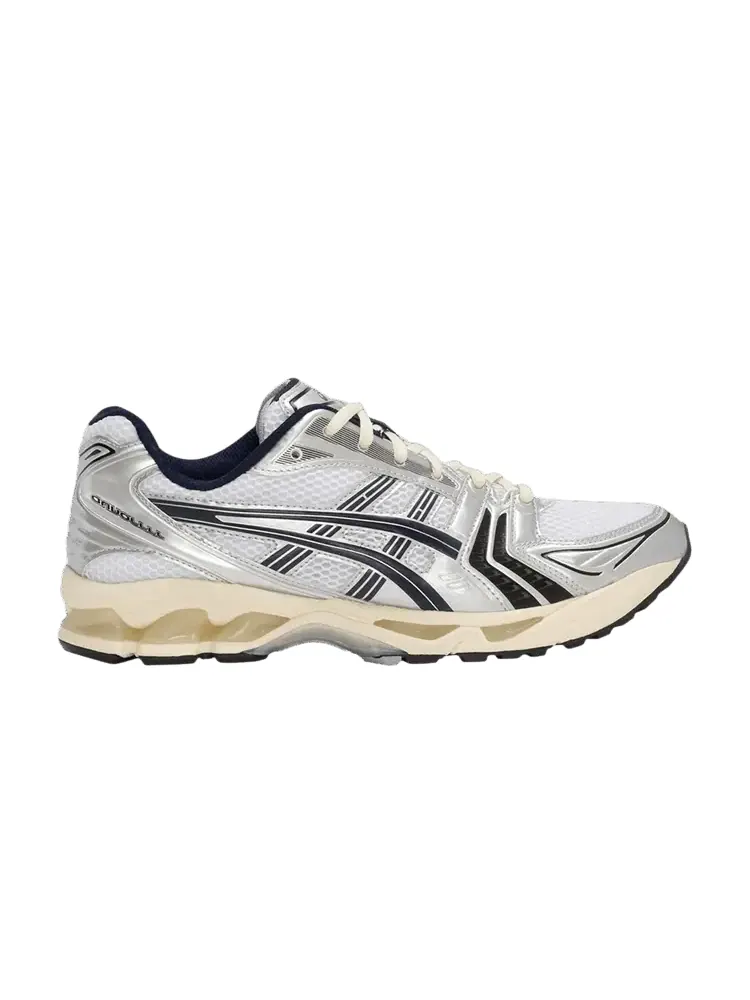 Кроссовки JJJJound x Gel Kayano 14 'White Midnight Navy' — изображение 1 из 1, белый темно-синий