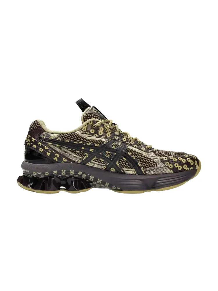 Кроссовки Kiko Kostadinov x ASICS Us7-S Gel-Kinetic Fluent — изображение 1 из 1, коричневый желтый