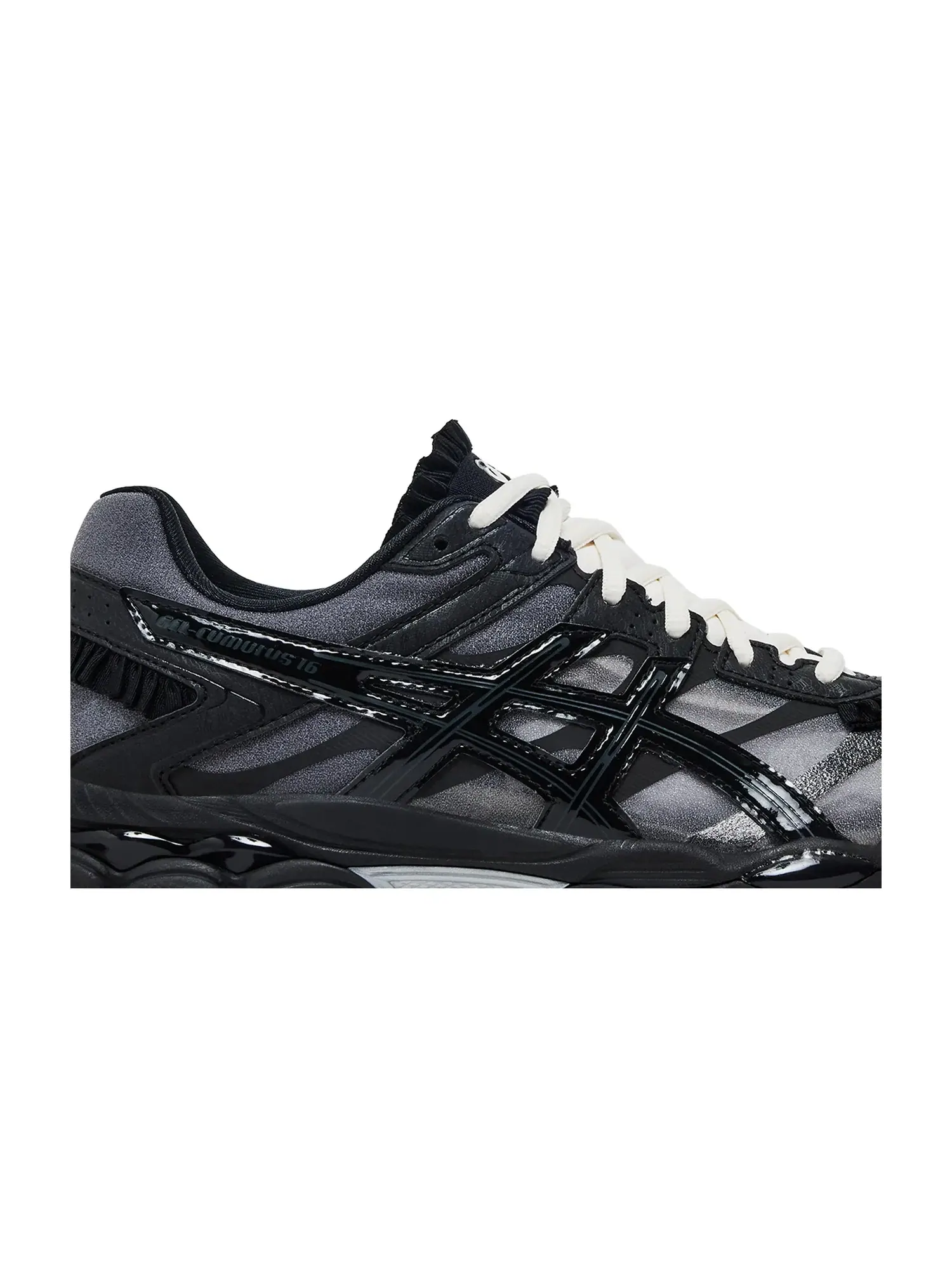 Кроссовки Griff x ASICS Gel Cumulus 16 — изображение 2 из 8, черный/белый