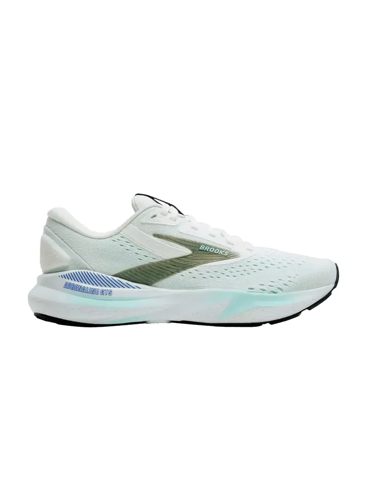 Кроссовки Brooks Wmns Adrenaline GTS 24 White Limpet Shell — изображение 1 из 1, белый