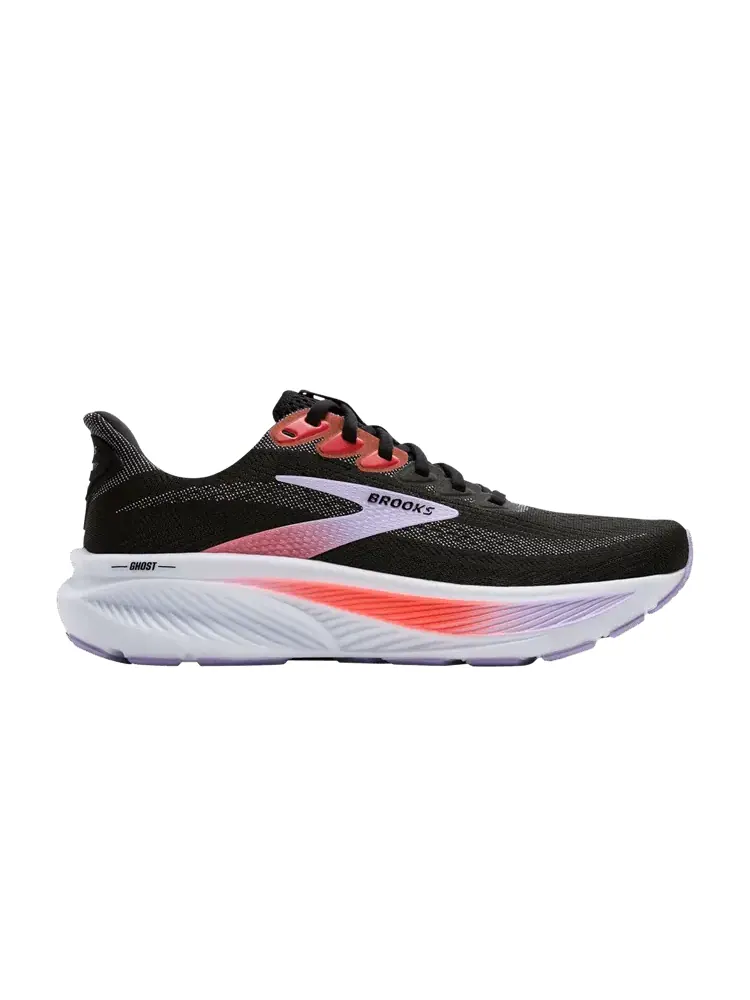 Кроссовки Brooks Wmns Ghost 17 — изображение 1 из 1, черный фиолетовый