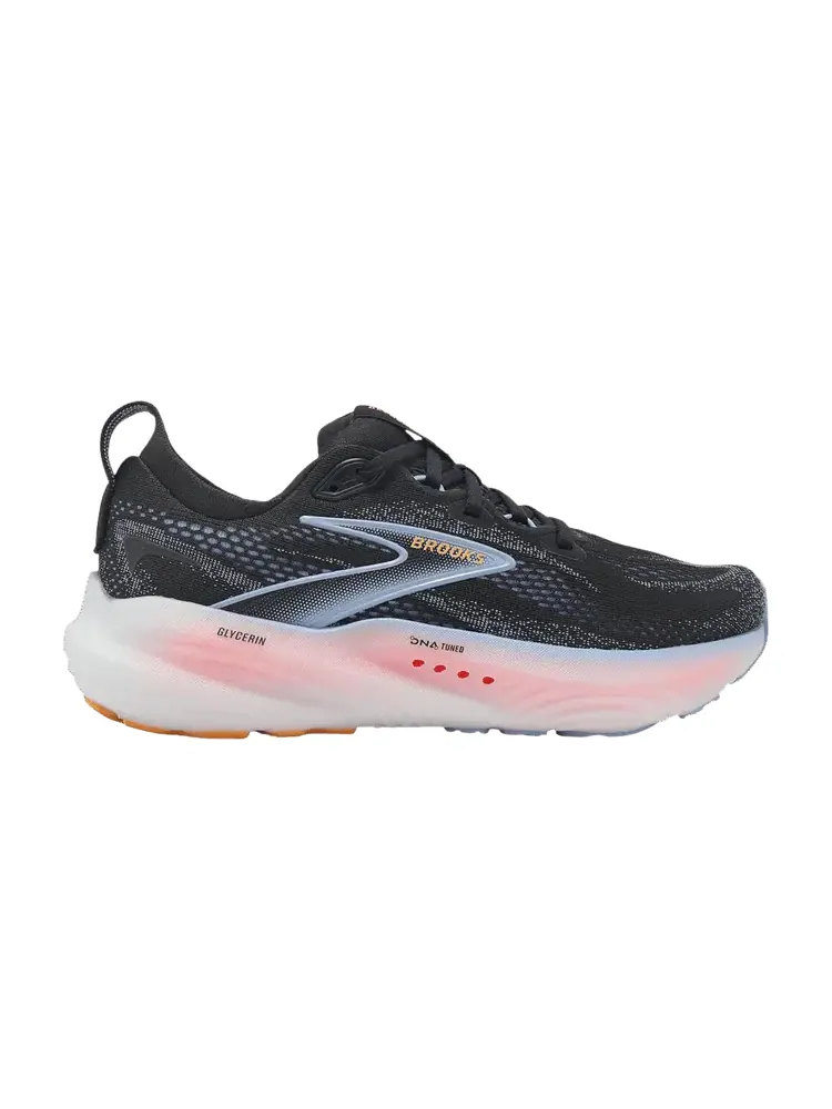 Кроссовки Brooks Wmns Glycerin 22 — изображение 1 из 1, черный синий оранжевый