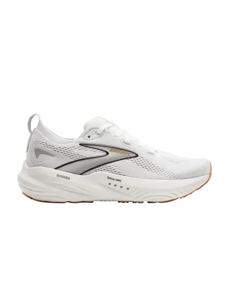 Кроссовки Brooks Wmns Glycerin 22 — изображение 1 из 1, белый серый черный