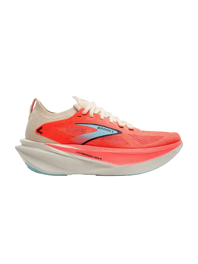 Кроссовки Brooks Wmns Hyperion Max 3, Fiery Coral Atomizer — изображение 1 из 1, розовый