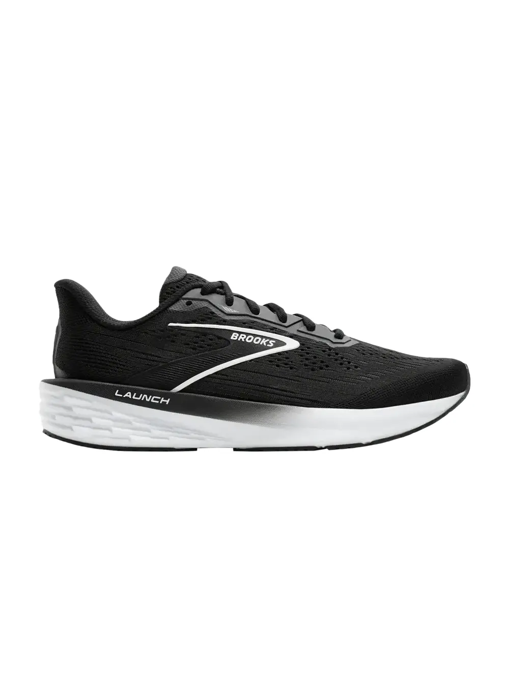 Кроссовки Brooks Wmns Launch 12 — изображение 1 из 1, черный/белый