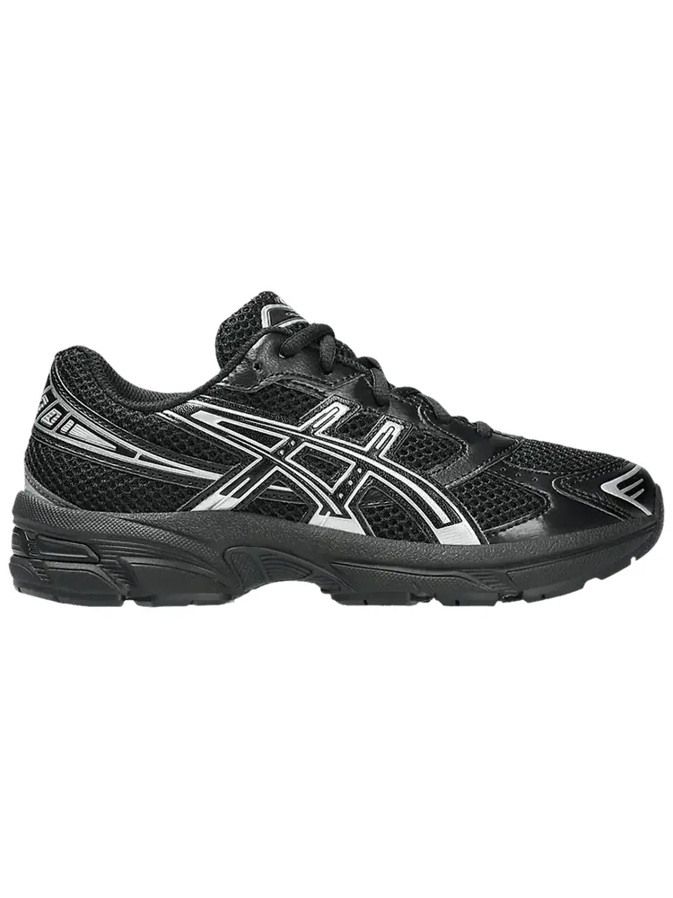 Кроссовки ASICS Gel 1130 GS 'Black Pure Silver' — изображение 1 из 1, черный