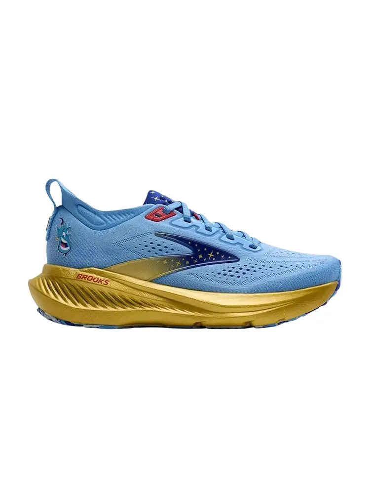 Кроссовки Disney x Brooks Wmns Glycerin 23 — изображение 1 из 1, синий золотистый