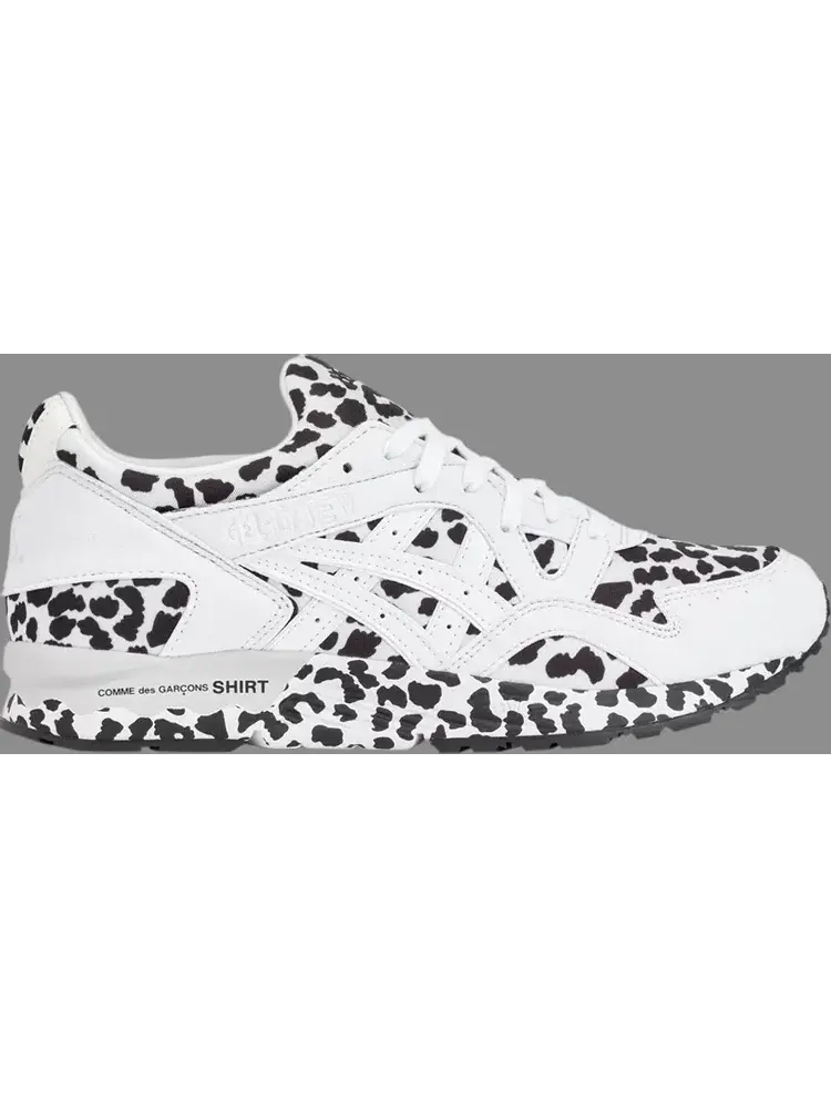 Кроссовки comme des garçons shirt x gel lyte 5 'white leopard' Asics — изображение 1 из 1, белый