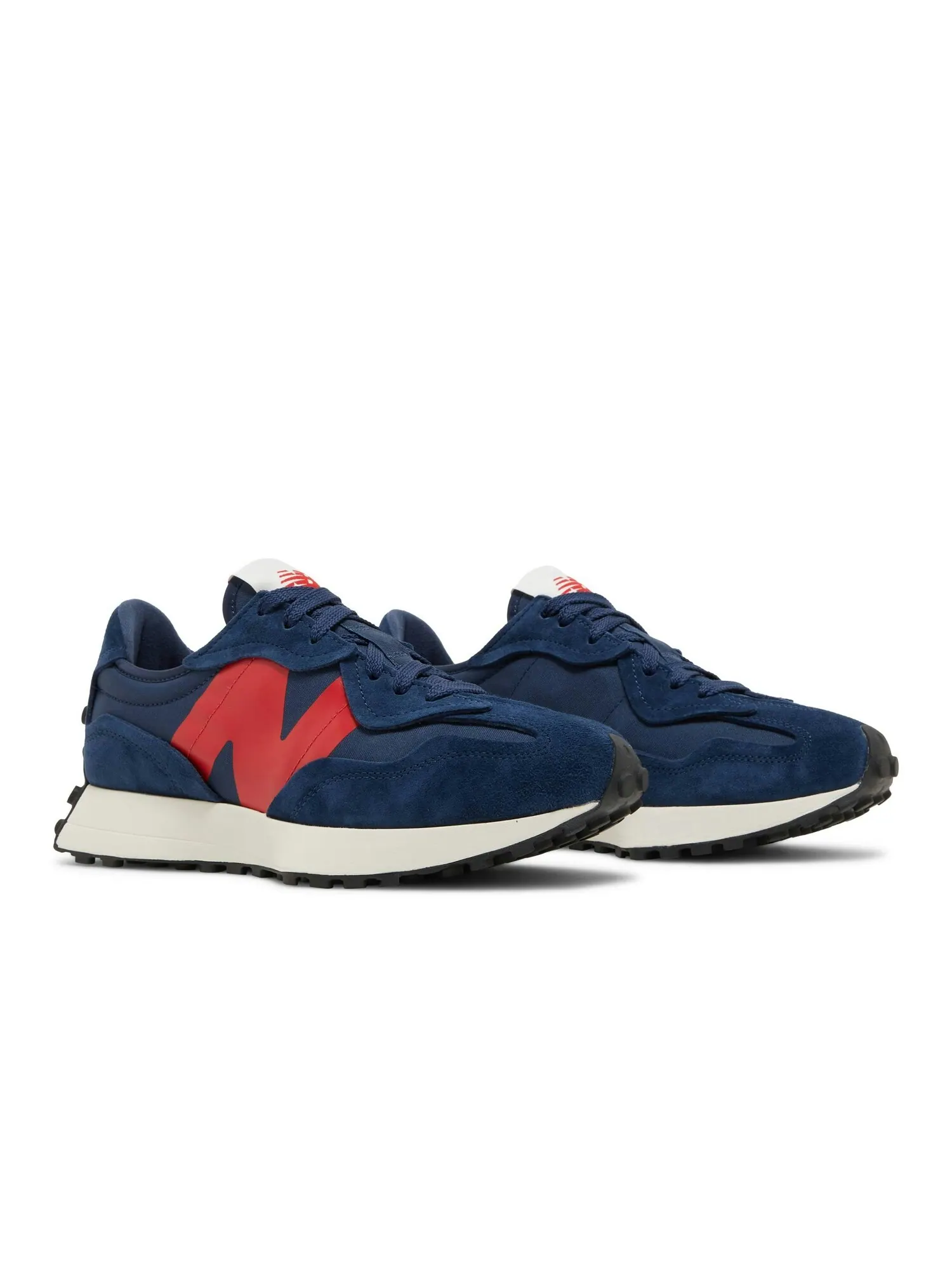 Кроссовки New Balance 327 — изображение 4 из 12, темно-синий/красный