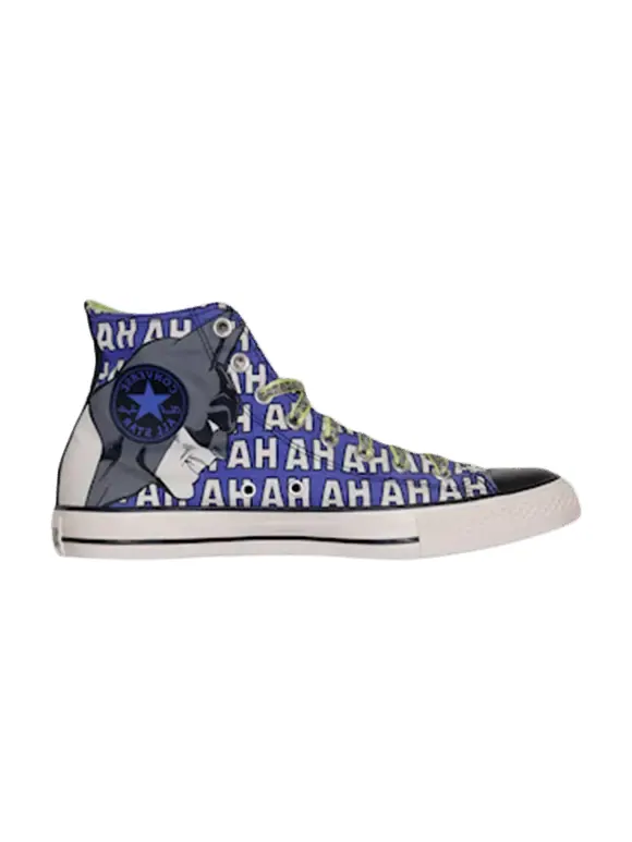 Кроссовки Converse DC Comics x Chuck Taylor All Star Hi, Batman vs. Joker Hahaha! — изображение 1 из 1, синий