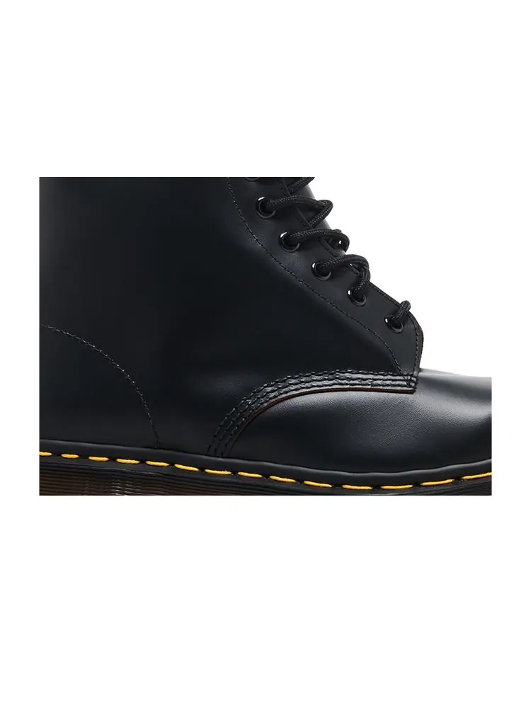 Ботинки Dr. Martens 1460 кожаные ретро — изображение 2 из 8, черный