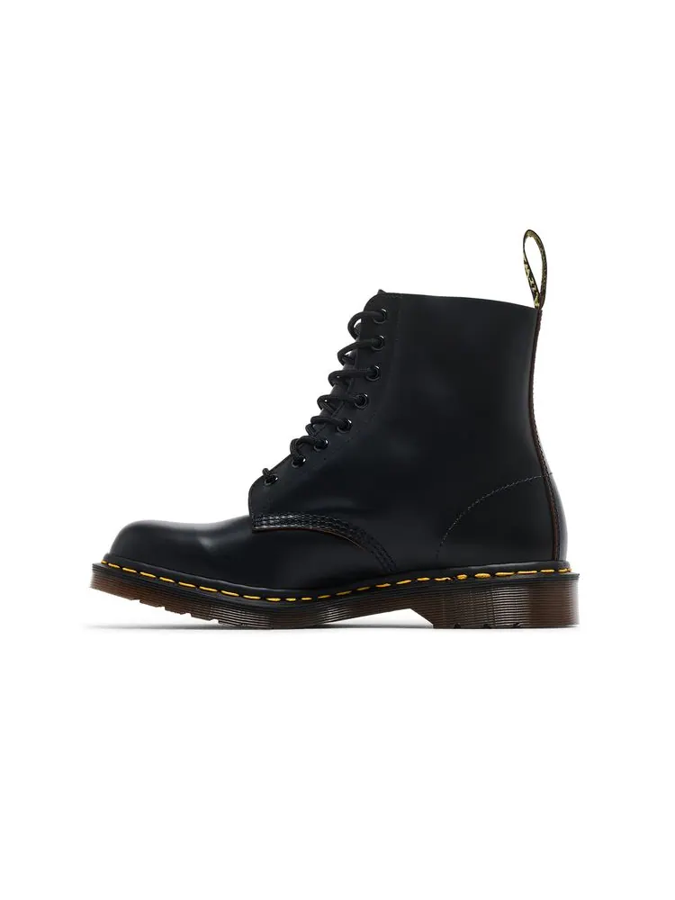 Ботинки Dr. Martens 1460 кожаные ретро — изображение 3 из 8, черный