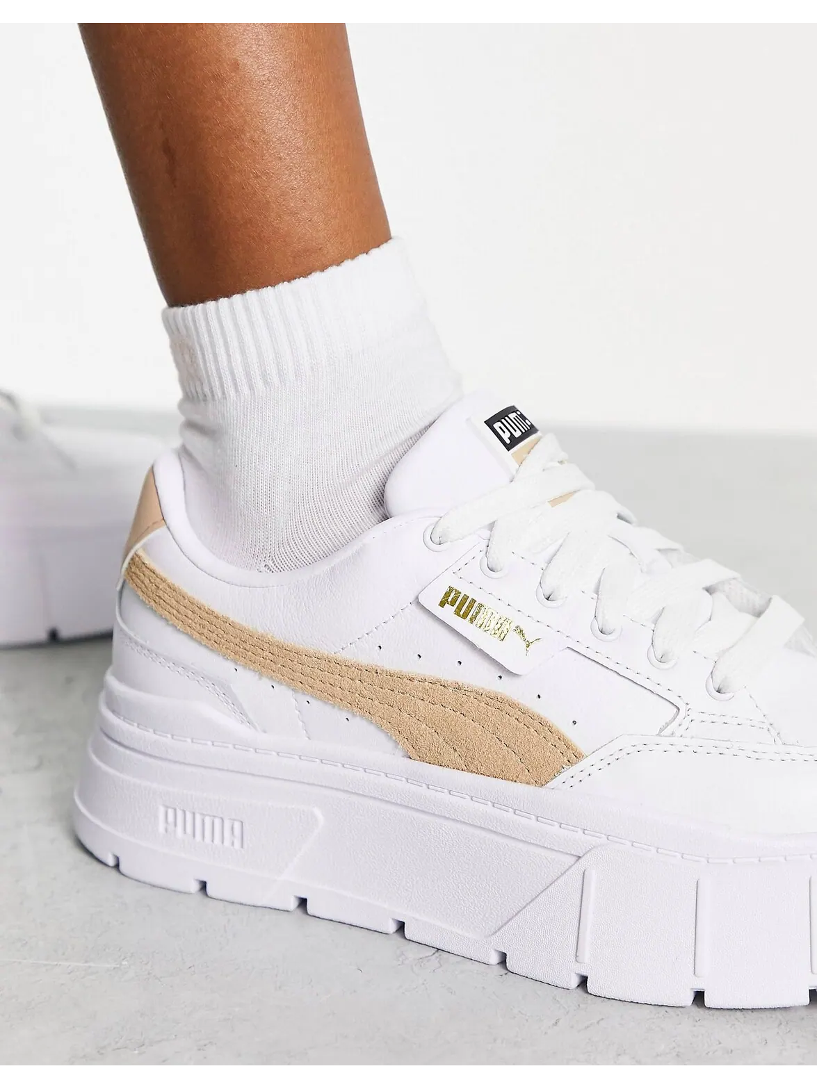 Кроссовки Puma Mayze Stack — изображение 3 из 4, белый