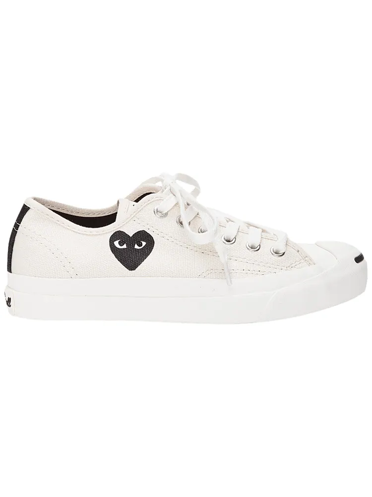 Кроссовки Converse Comme des Garçons Play x Jack Purcell Low 'Natural' — изображение 1 из 1, бежевый