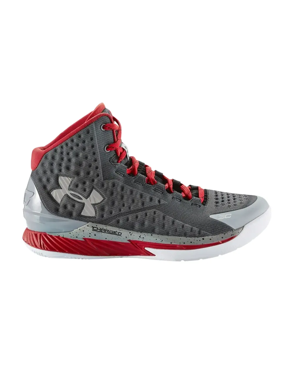 Кроссовки Curry 1 Under Armour — изображение 1 из 1, серебряный