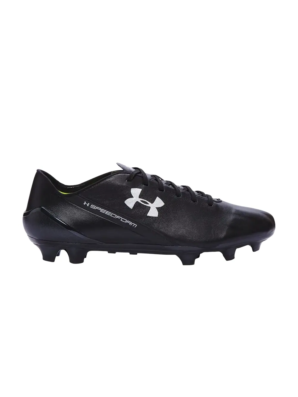 Кроссовки Speedform CRM Leather FG Under Armour — изображение 1 из 1, черный/черный/графитовый