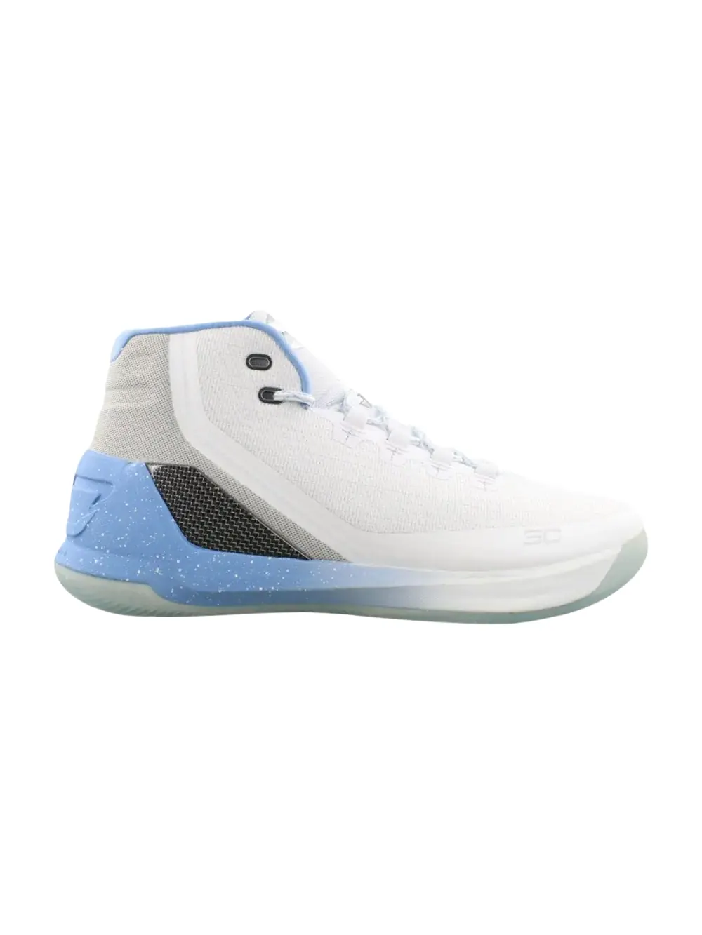 Кроссовки Curry 3 Under Armour — изображение 1 из 1, белый/синий-серый