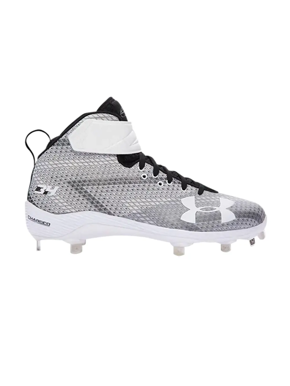 Кроссовки Harper One Mid ST Under Armour — изображение 1 из 1, белый/черный
