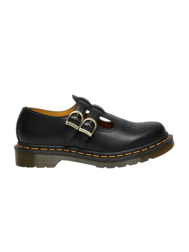 Кроссовки Dr. Martens Wmns 8065 Smooth Leather Mary Jane, кожаные — изображение 1 из 1, черный