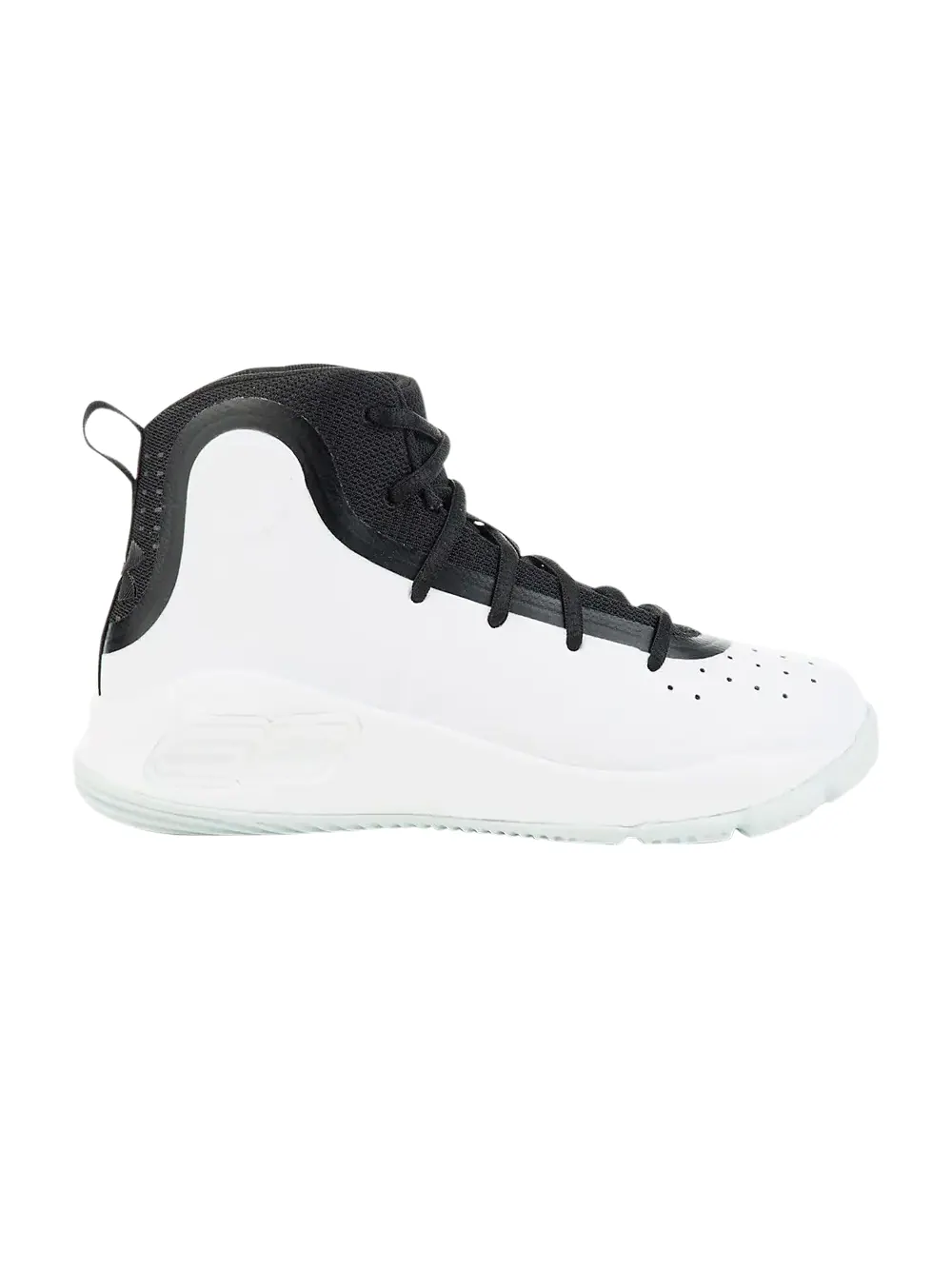 Кроссовки Curry 4 Mid PS Under Armour — изображение 1 из 1, белый/черный/белый