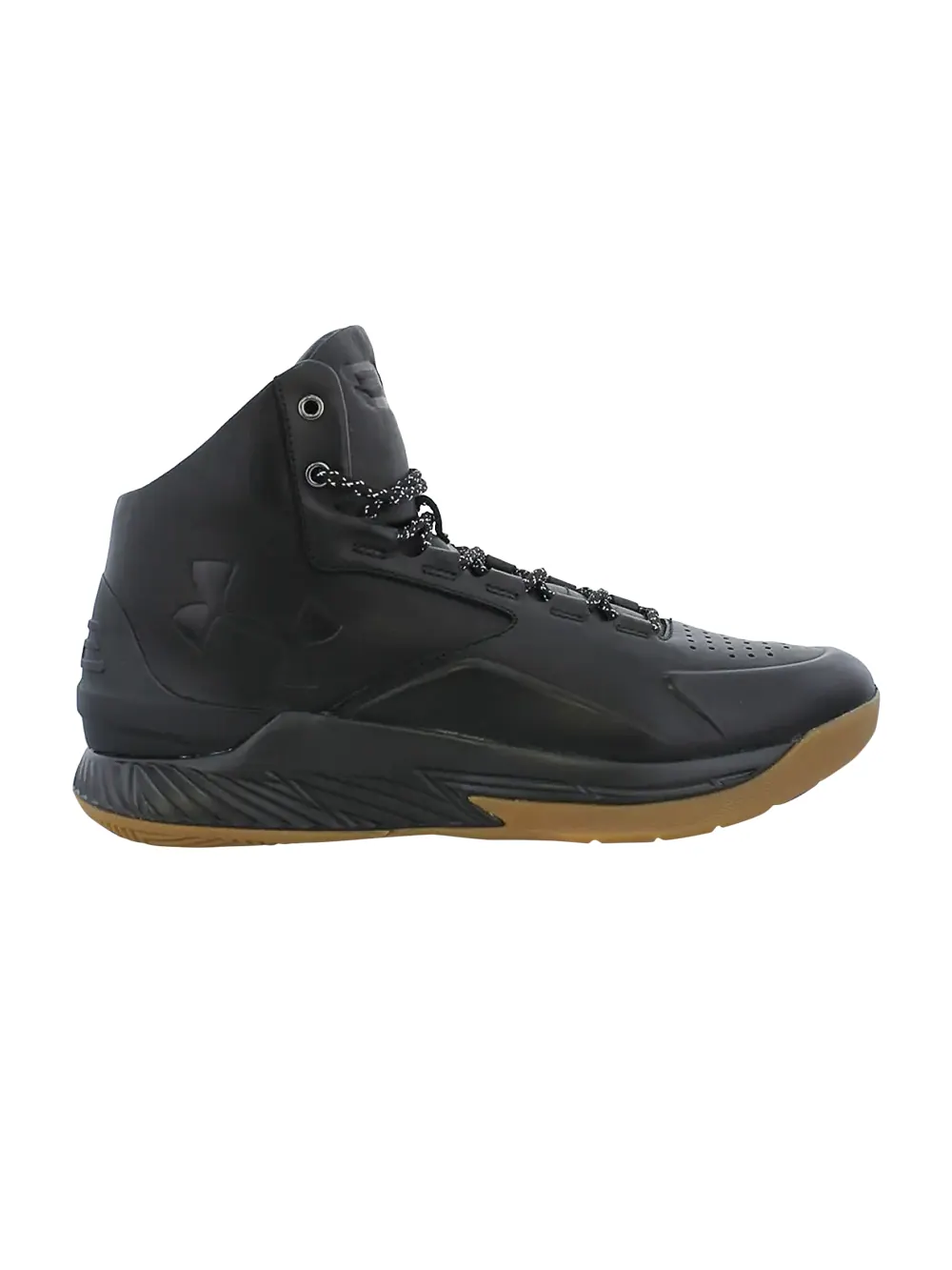 Кроссовки Curry 1 Lux Mid Under Armour — изображение 1 из 1, черный/черный