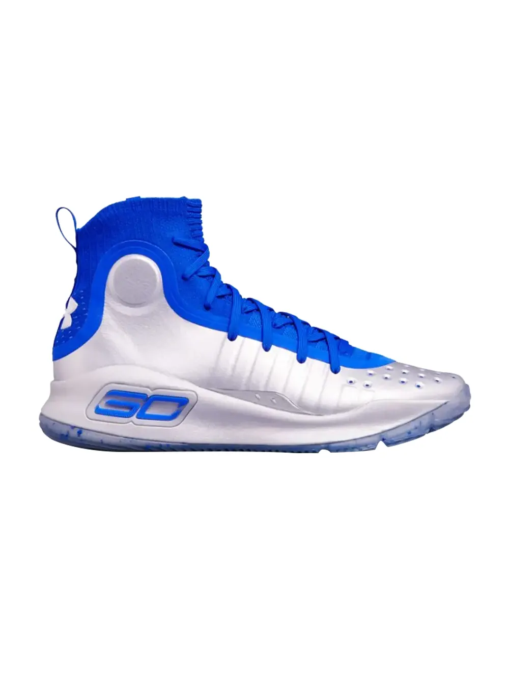 Кроссовки Curry 4 Under Armour — изображение 1 из 1, металлик серебристый