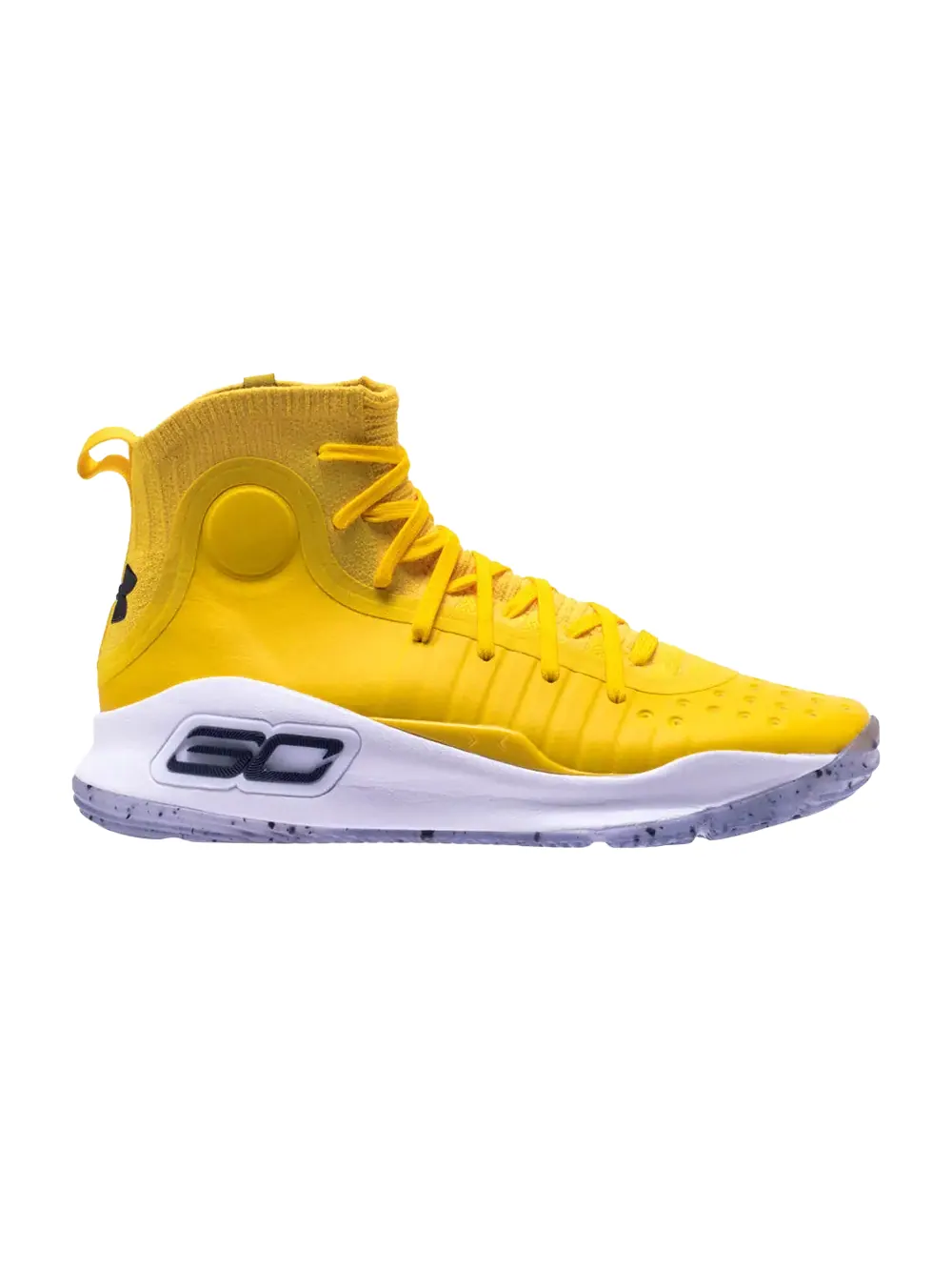 Кроссовки Curry 4 Under Armour — изображение 1 из 1, желтый/синий