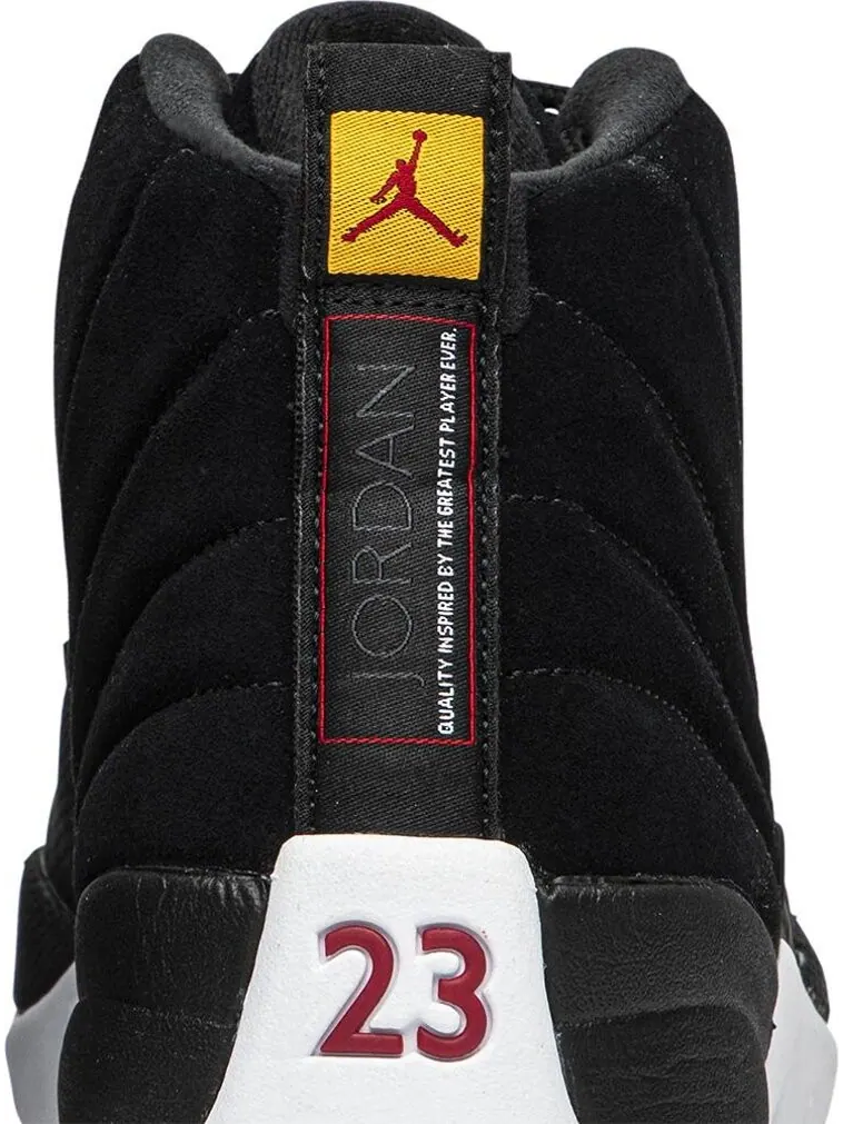 Кроссовки Air Jordan 12 Retro Reverse Taxi — изображение 7 из 8, черный