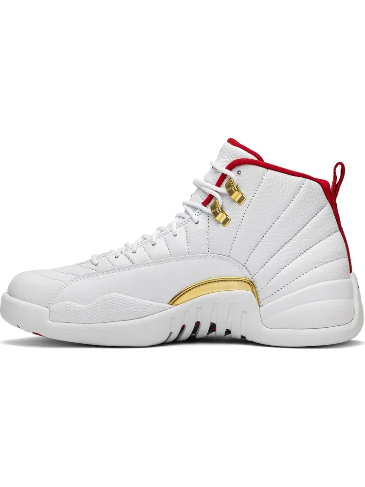Кроссовки Air Jordan 12 Retro FIBA — изображение 3 из 8, белый