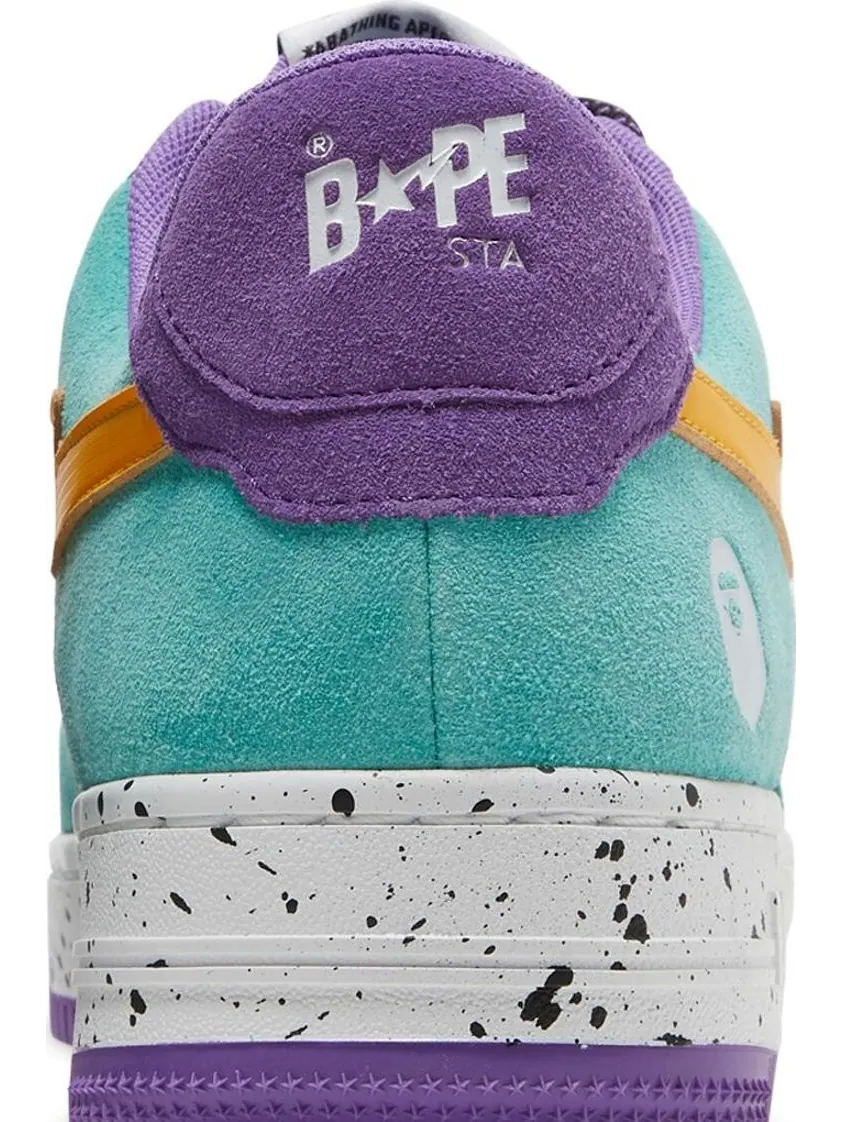 Кроссовки Bapesta Brown Yellow — изображение 7 из 8, коричневый