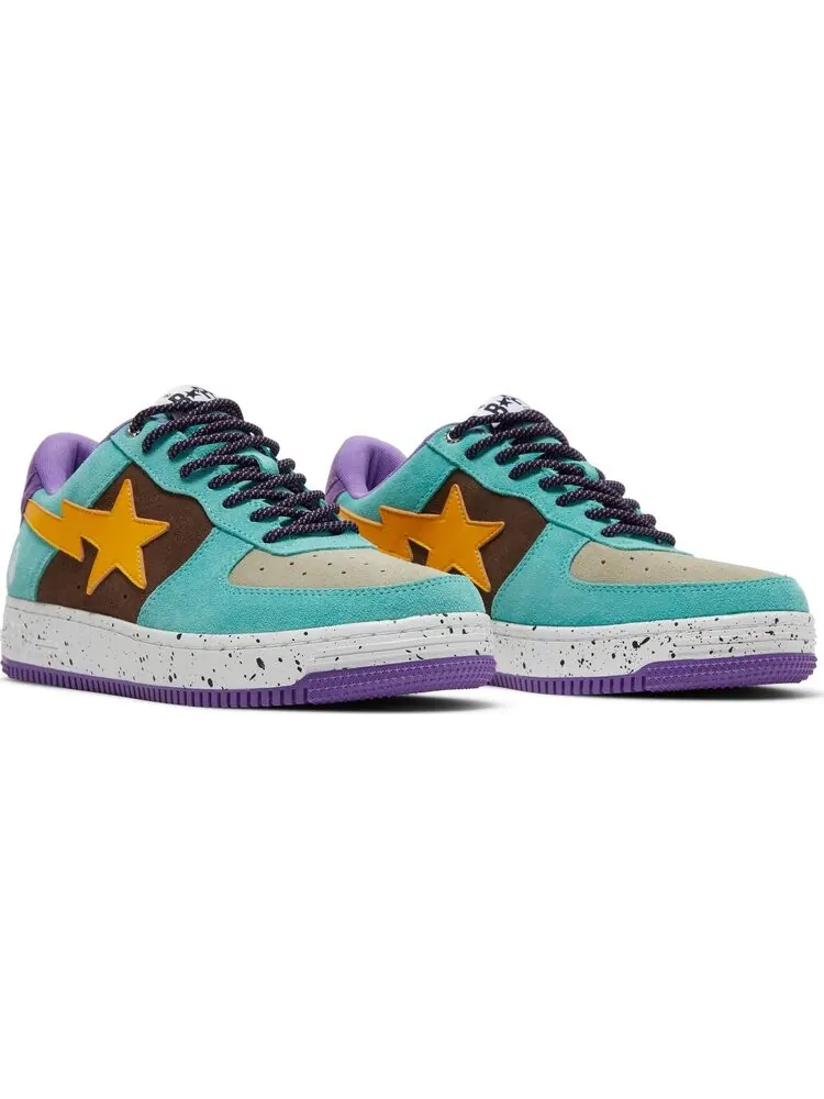 Кроссовки Bapesta Brown Yellow — изображение 8 из 8, коричневый