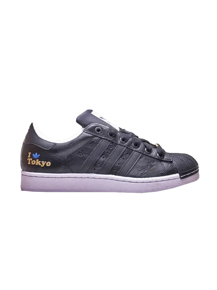 Кроссовки adidas Superstar 2 City Version 'Tokyo' — изображение 1 из 1, черный/черный/белый