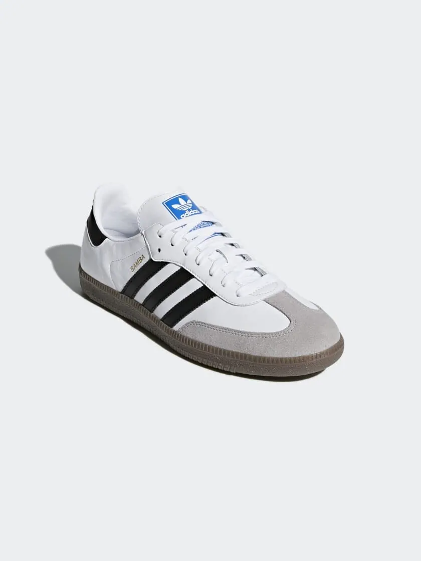 Кроссовки adidas Samba OG — изображение 4 из 11, белый