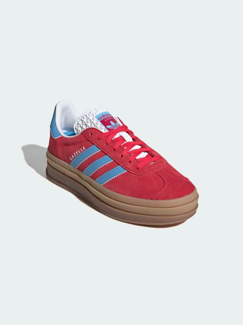 Кроссовки adidas Originals Gazelle Bold IE0421 — изображение 6 из 9, красный/синий