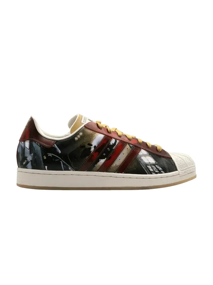 Кроссовки adidas Superstar 1 Express 'Lee Quinones' — изображение 1 из 1, хаки