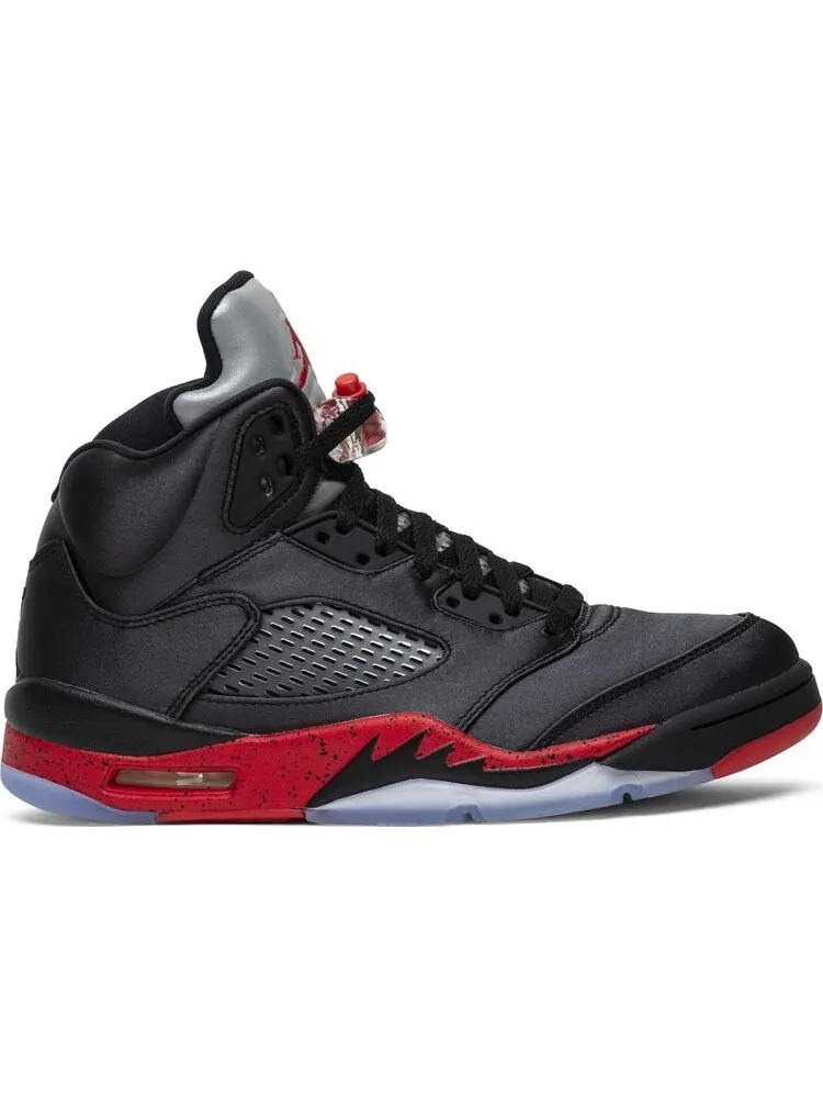 Кроссовки Air Jordan 5 Retro Satin Bred — изображение 1 из 8, черный