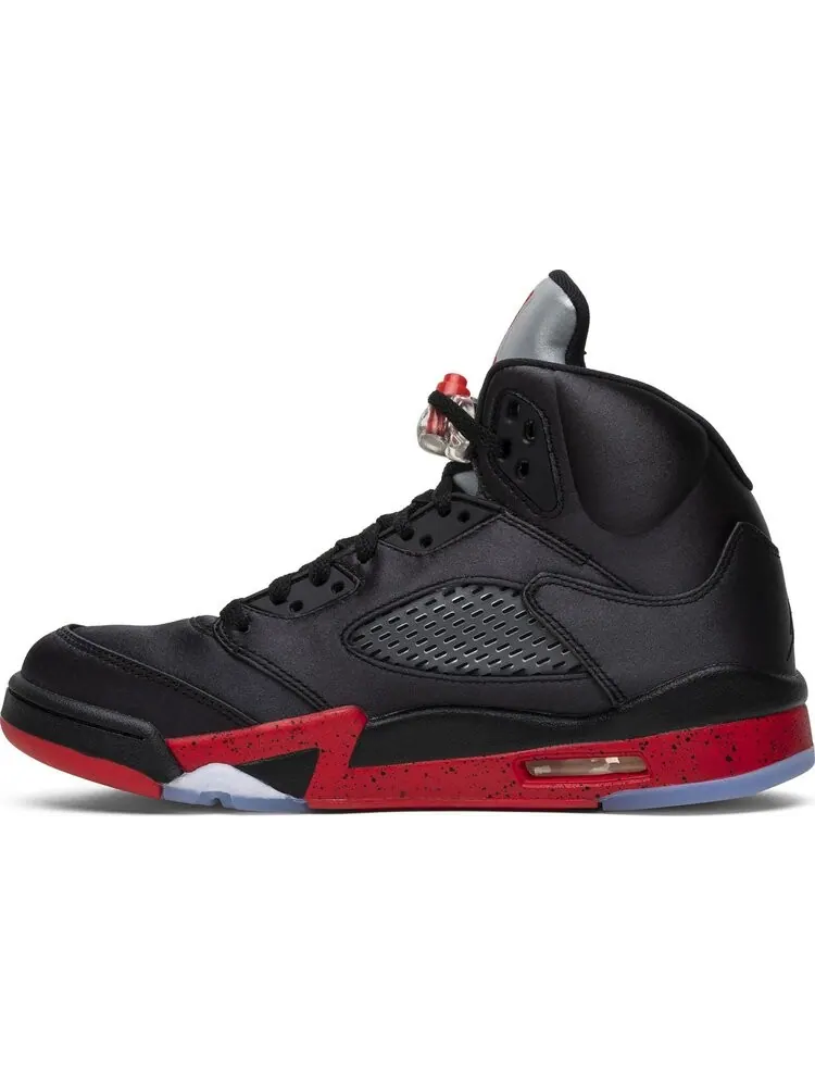 Кроссовки Air Jordan 5 Retro Satin Bred — изображение 3 из 8, черный