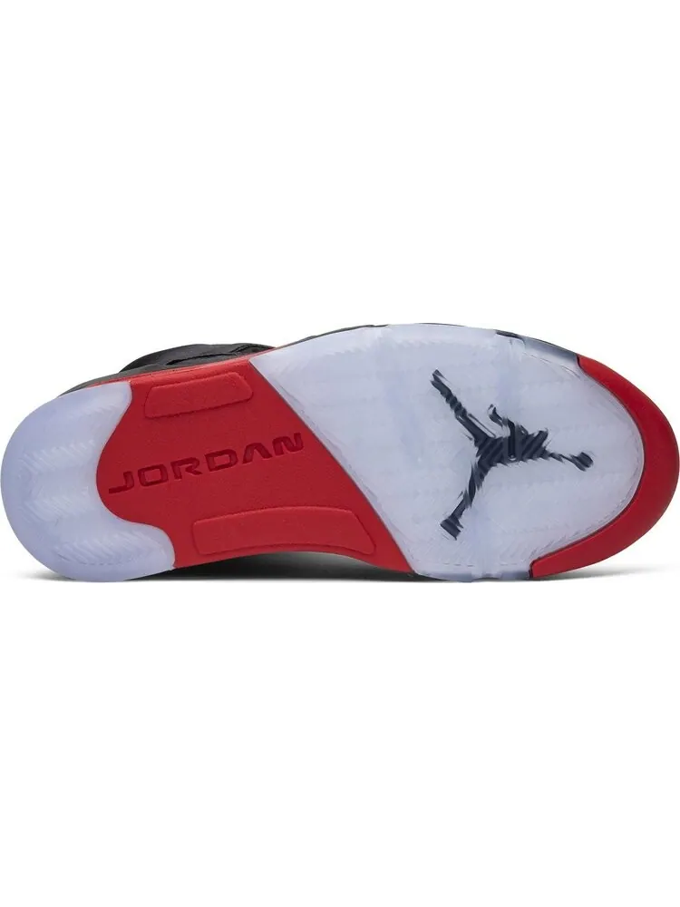 Кроссовки Air Jordan 5 Retro Satin Bred — изображение 4 из 8, черный