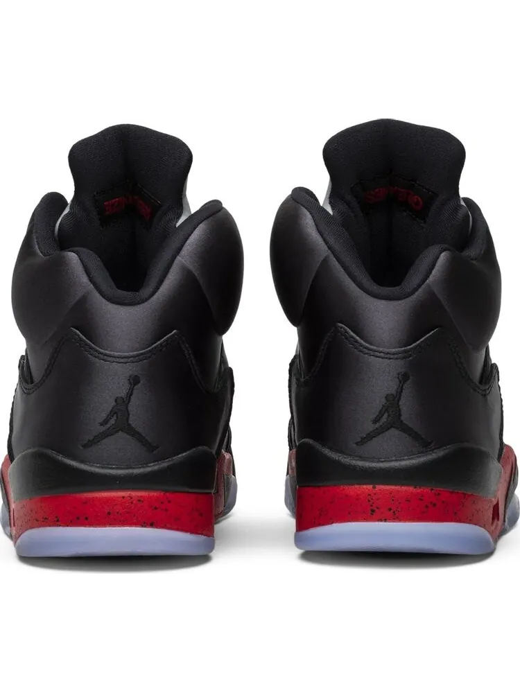 Кроссовки Air Jordan 5 Retro Satin Bred — изображение 6 из 8, черный